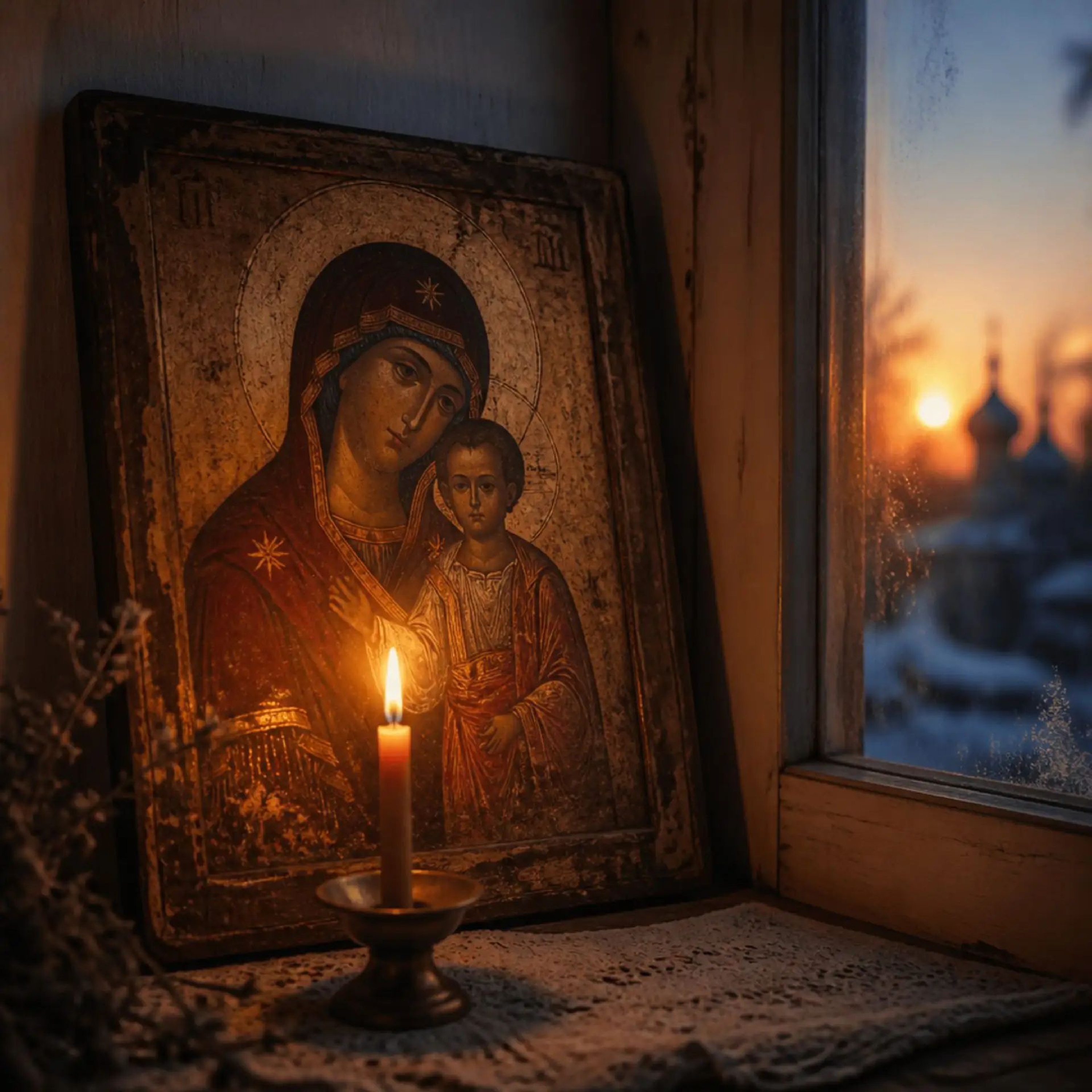 Старая икона — обложка