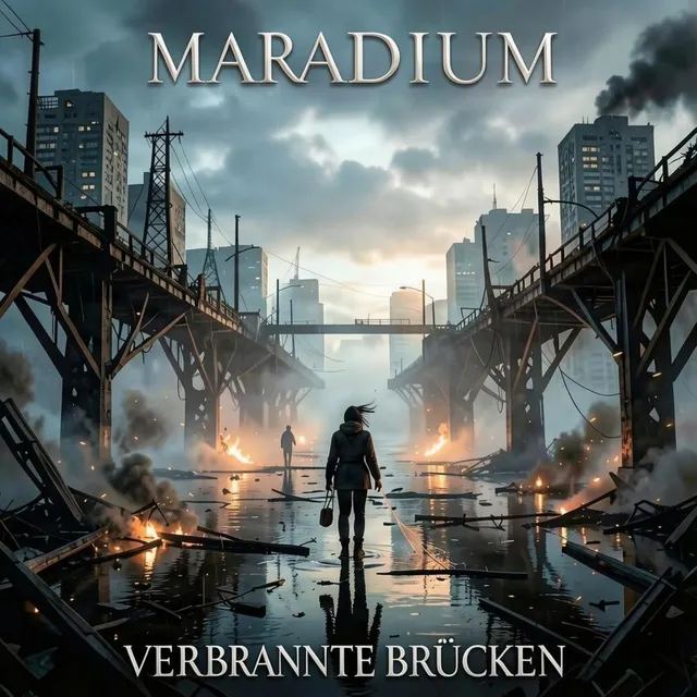 MARADIUM — Verbrannte Brücken — обложка релиза