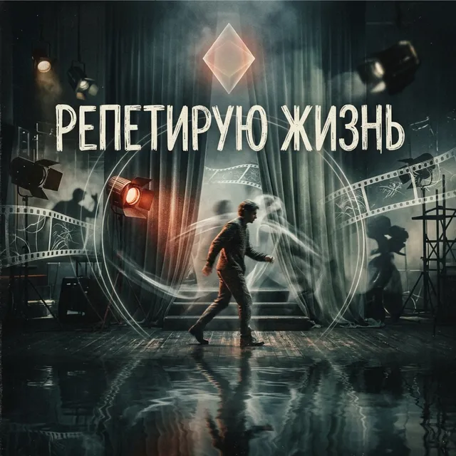Андрей Алякин — РЕПЕТИРУЮ ЖИЗНЬ — обложка релиза