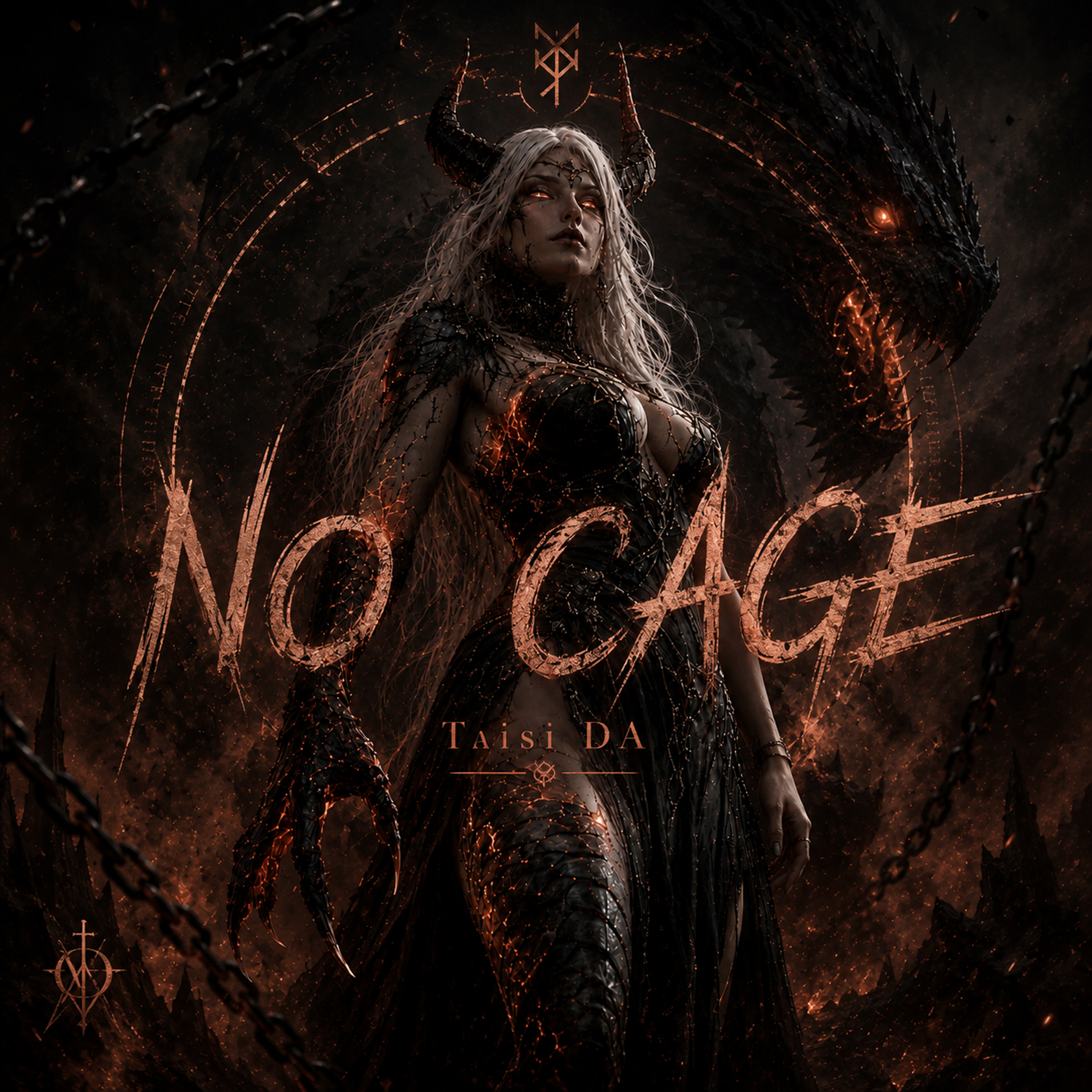 NO CAGE (к книге Под кожей. Сигрид) — обложка
