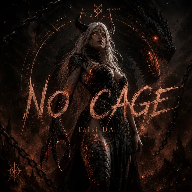 Taisi DA — NO CAGE (к книге Под кожей. Сигрид) — обложка релиза