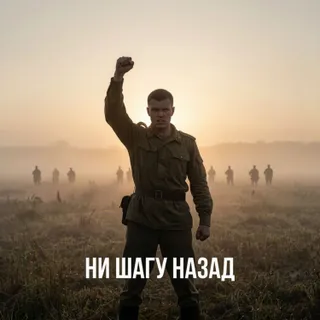 Обложка релиза «Ни шагу назад»