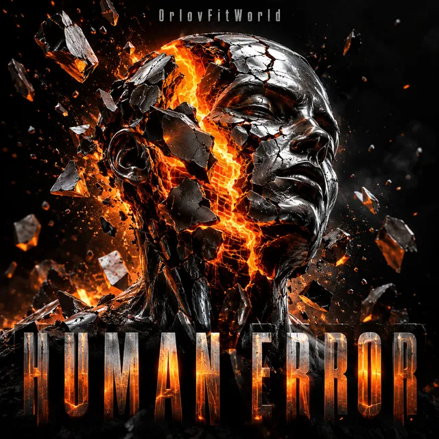 OrlovFitWorld — HUMAN ERROR — обложка релиза