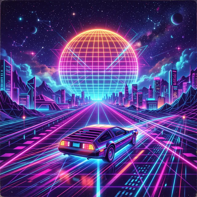 RomexB — Retrograde Drive — обложка релиза