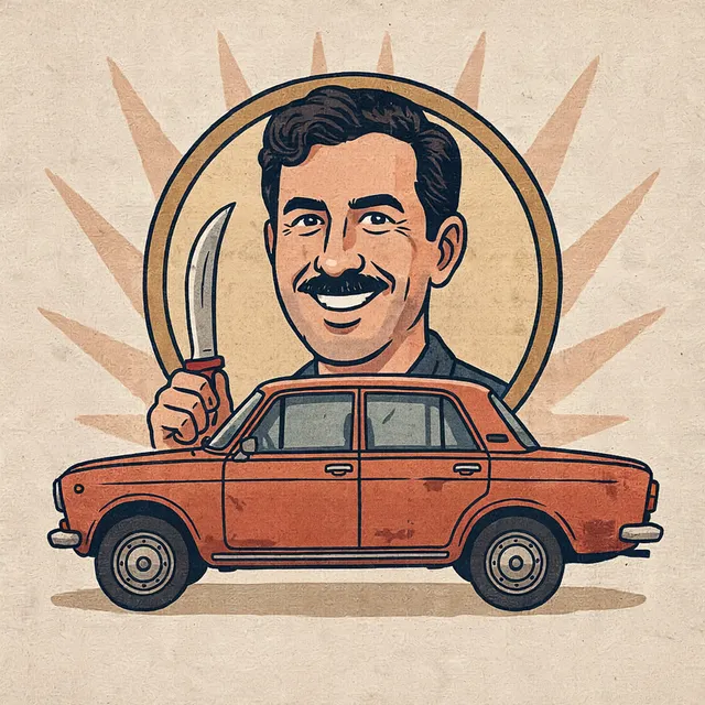 Нейро БОН — Гонки для дураков — обложка релиза