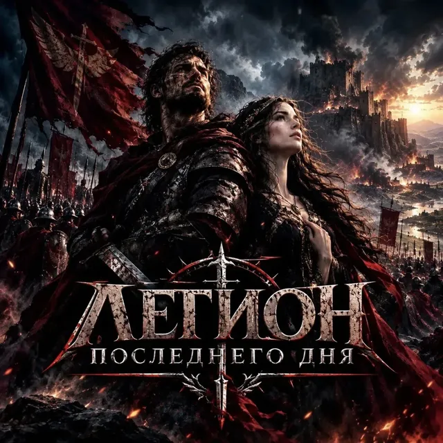 AVERONA — Легион последнего дня — обложка релиза