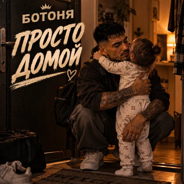 Ботоня — Просто домой — обложка релиза