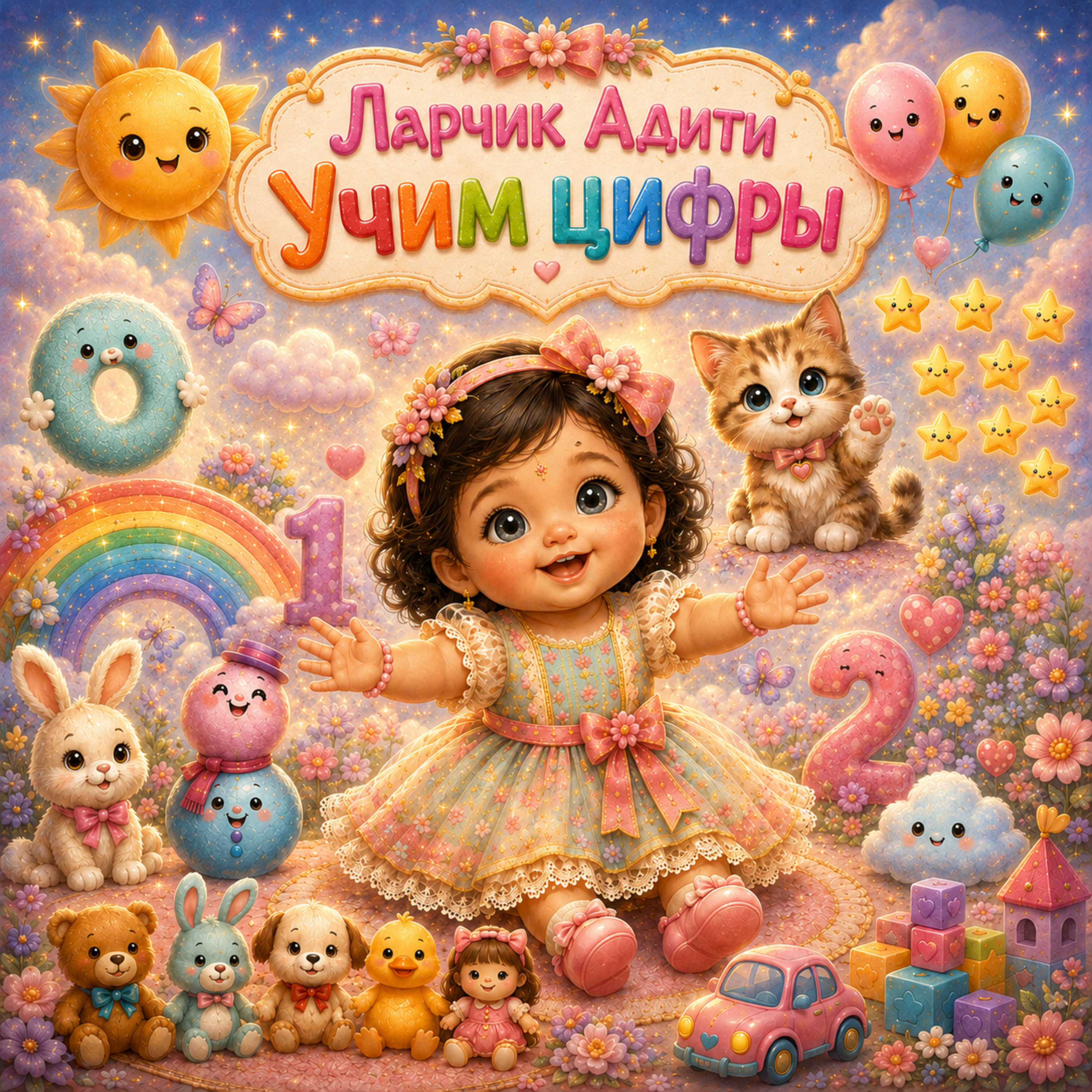 Учим цифры — обложка