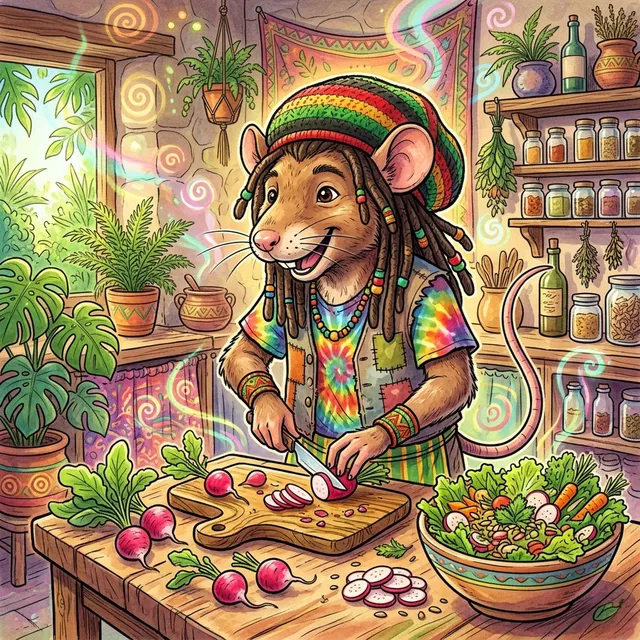 SayanWØLF — Sunshine salad — обложка релиза