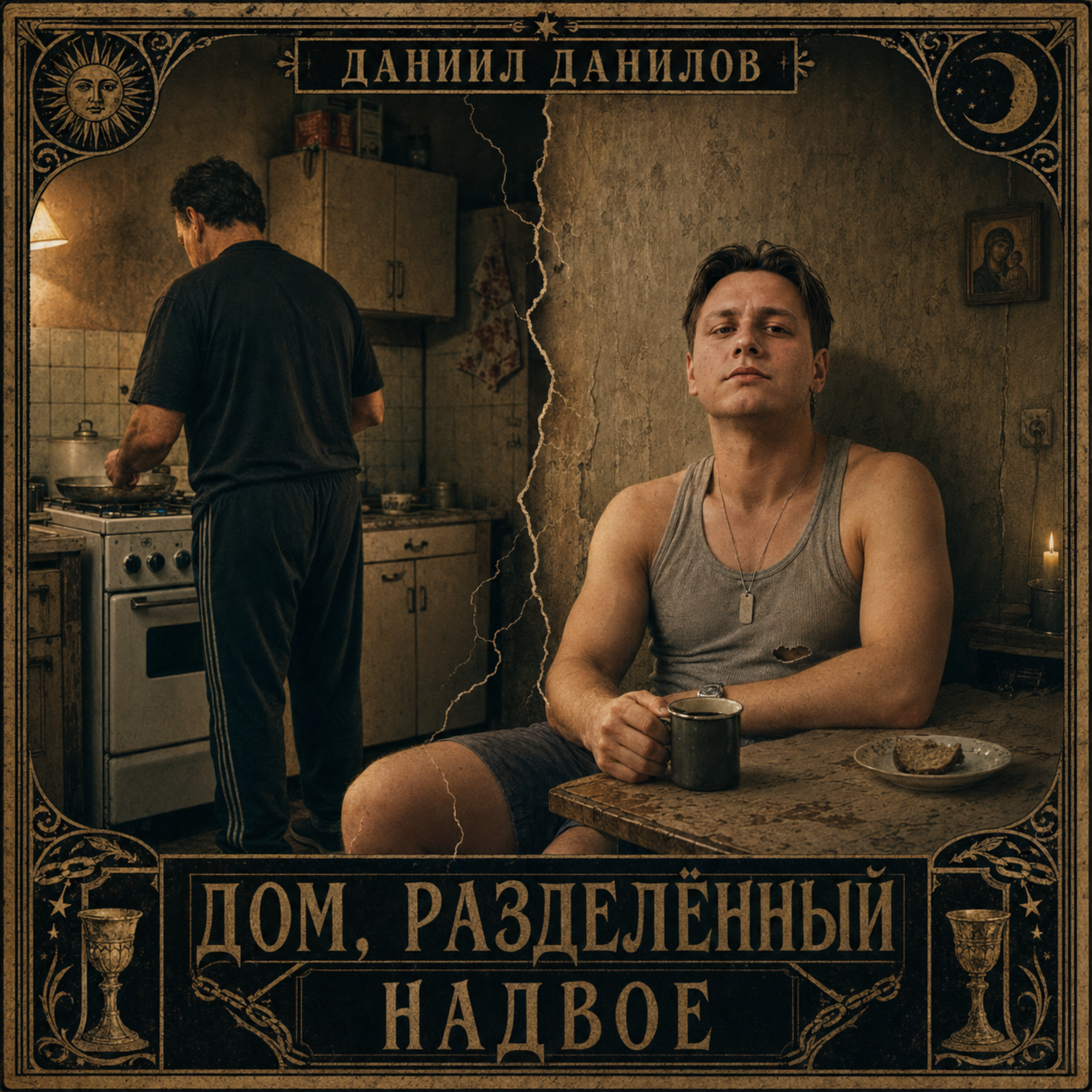 ДОМ, РАЗДЕЛЁННЫЙ НАДВОЕ — обложка