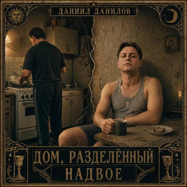 Даниил Данилов — ДОМ, РАЗДЕЛЁННЫЙ НАДВОЕ — обложка релиза