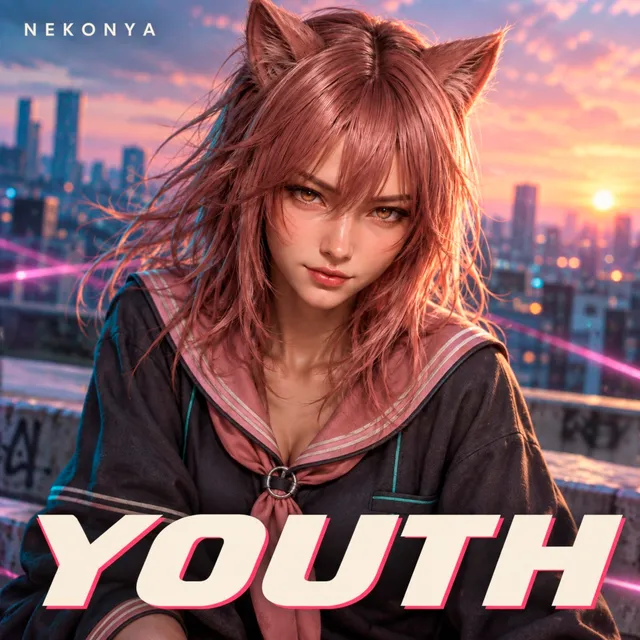 Nekonya — Youth — обложка релиза