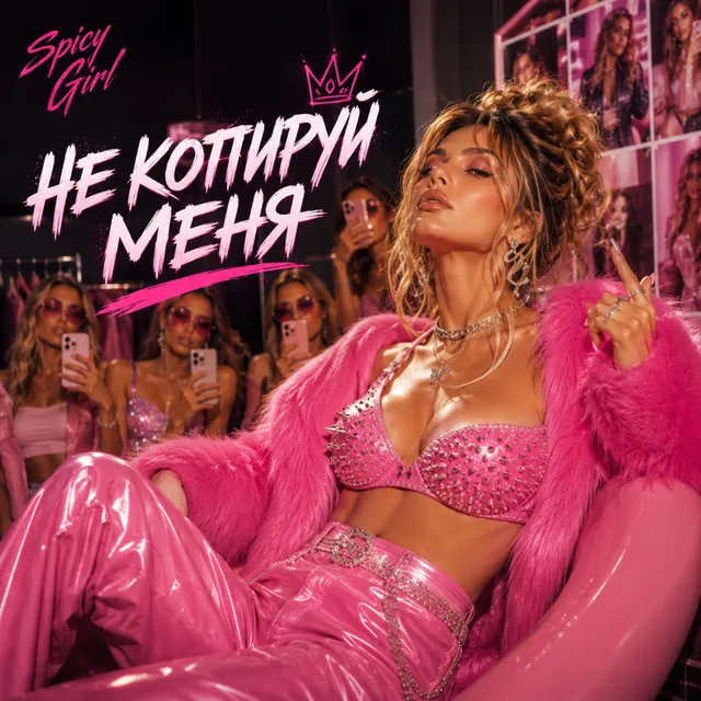 SpicyGirl — Не копируй меня — обложка релиза
