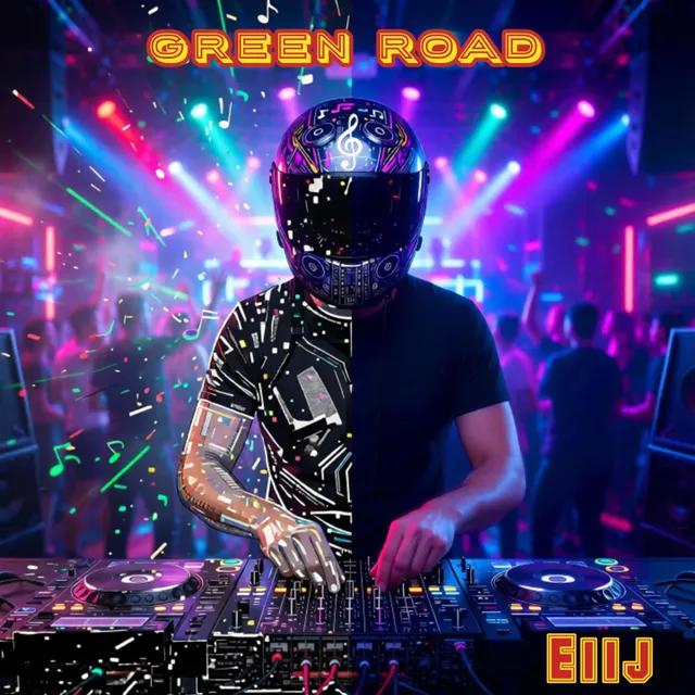 Eiij — Green road — обложка релиза