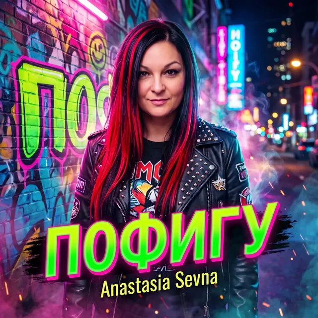 Anastasia Sevna — Пофигу — обложка релиза