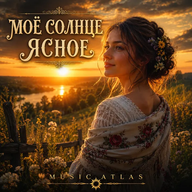 MUSIC ATLAS — Моё солнце ясное — обложка релиза