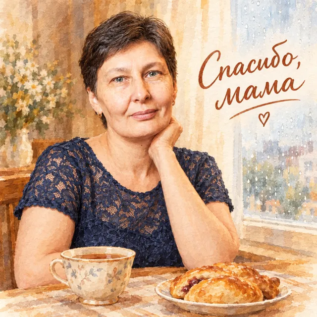 Песни Раненой Души — Спасибо, мама — обложка релиза
