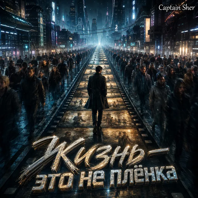 Captain Sher — Жизнь это не плёнка — обложка релиза