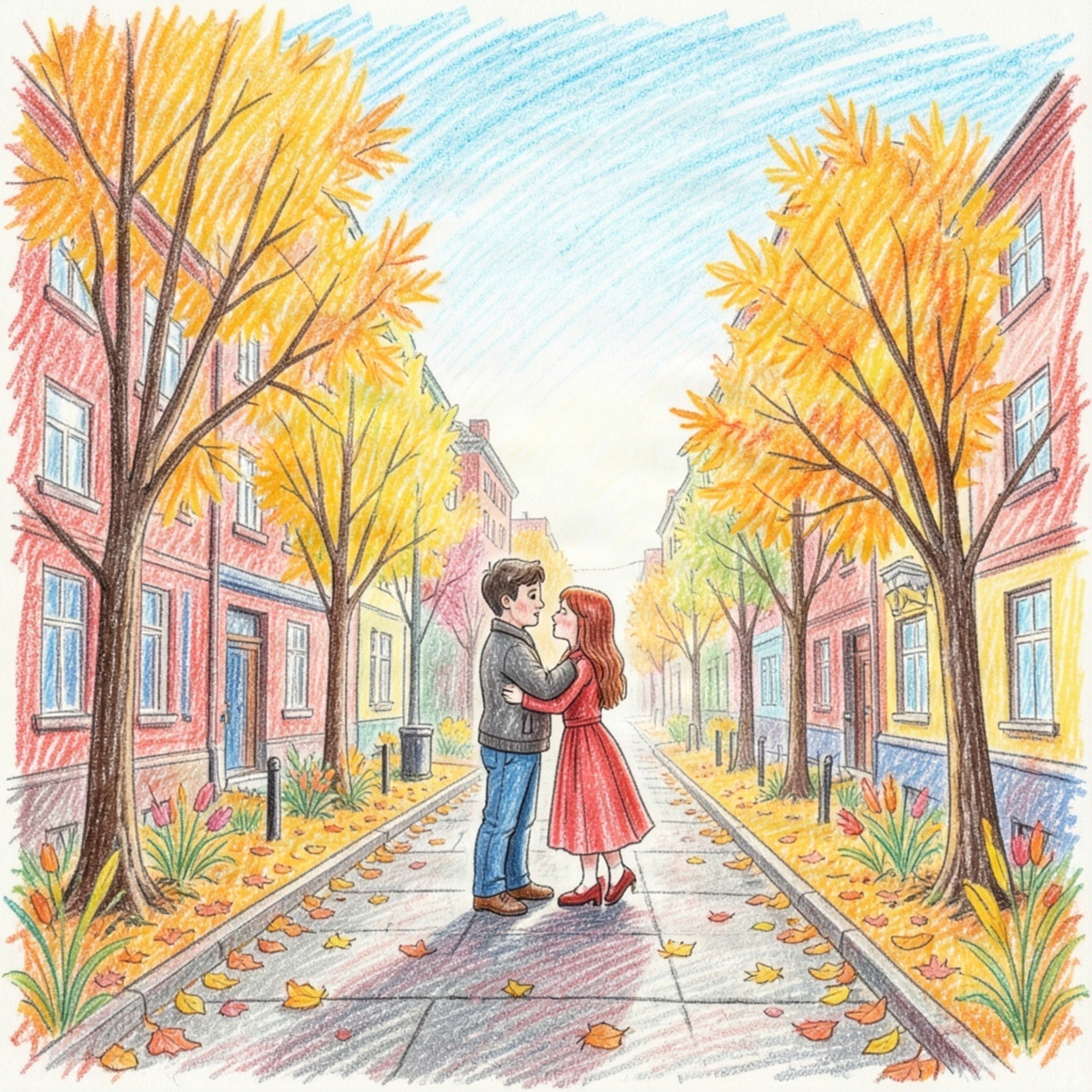 Fall is when you’re by my side — обложка