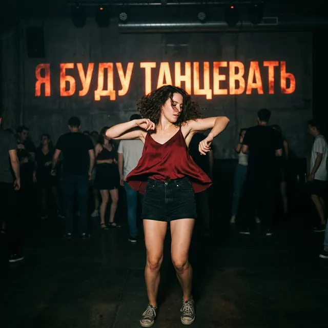 GazLodya — Я БУДУ ТАНЦЕВАТЬ — обложка релиза