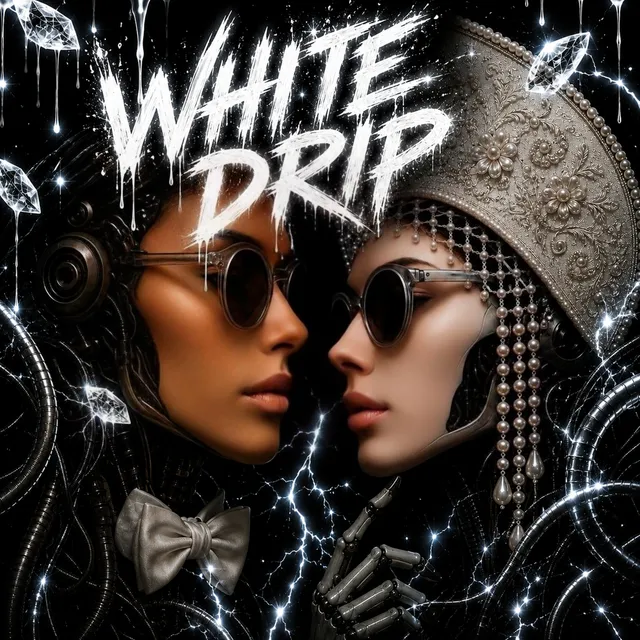 DjPokrovskaia — White Drip — обложка релиза