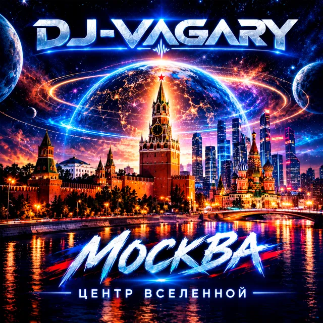 DJ-VAGARY — Москва - центр вселенной — обложка релиза