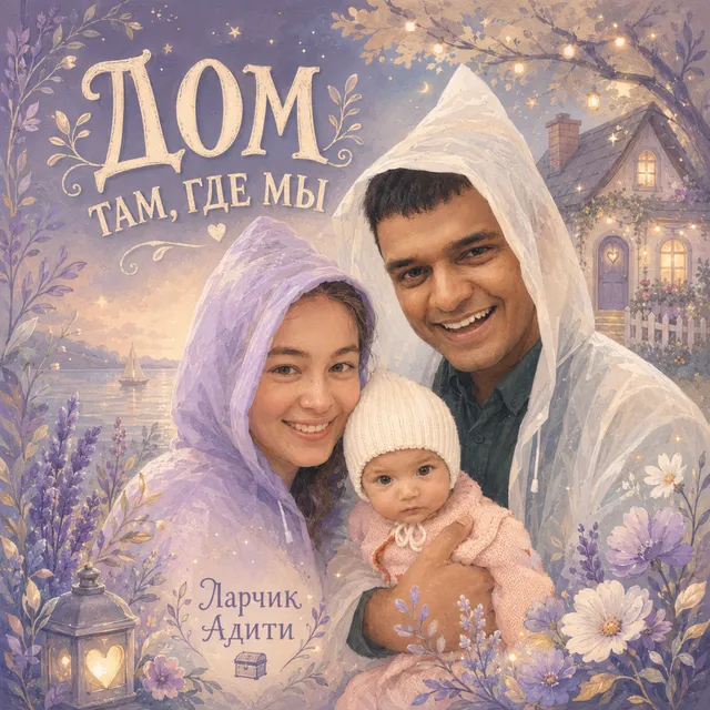 Ларчик Адити — Дом там, где мы — обложка релиза