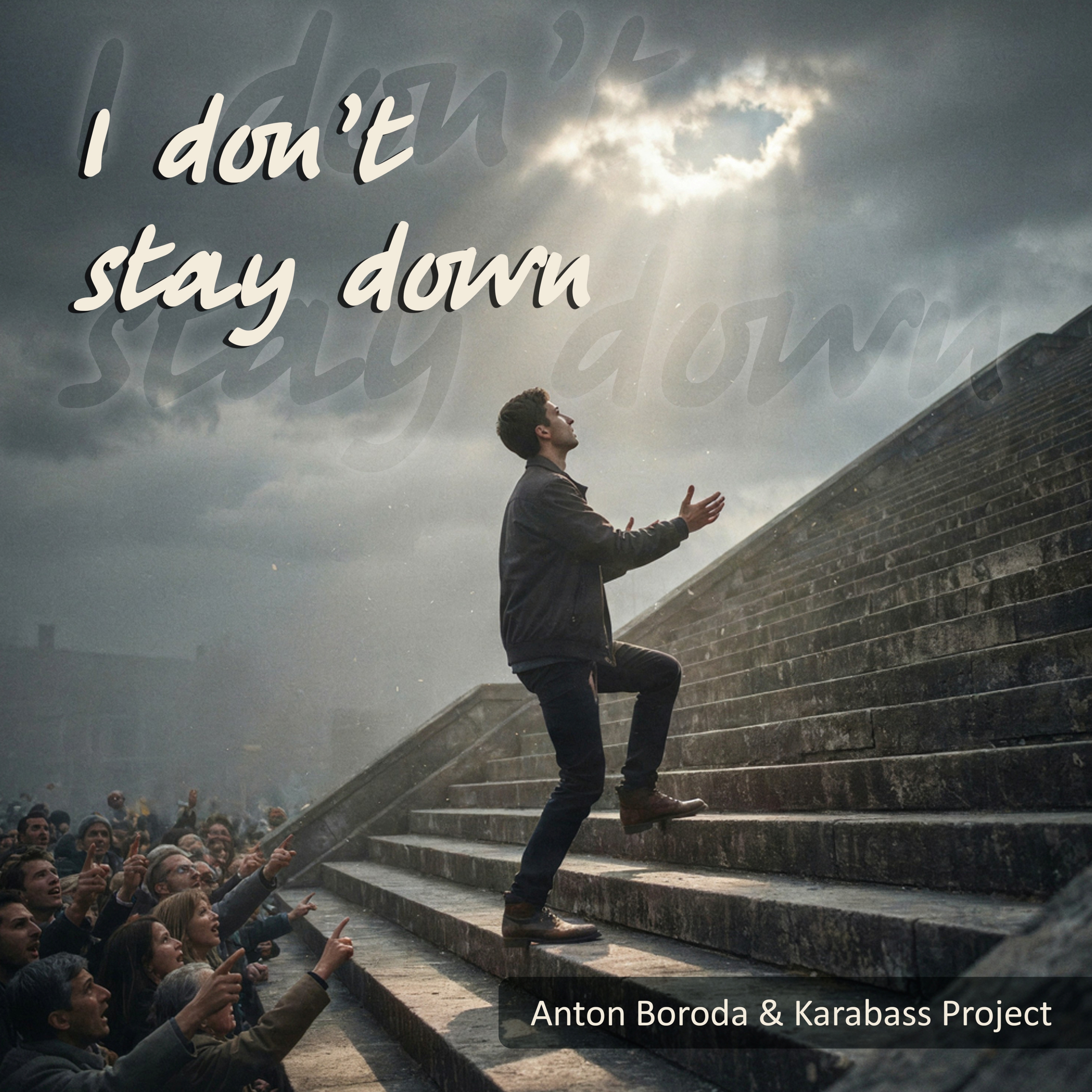 I don't stay down — обложка
