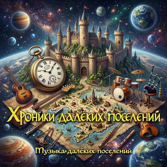 Хроники далёких поселений — Музыка далёких поселений — обложка релиза