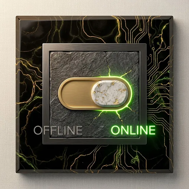 Resfront — ONLINE/OFFLINE — обложка релиза