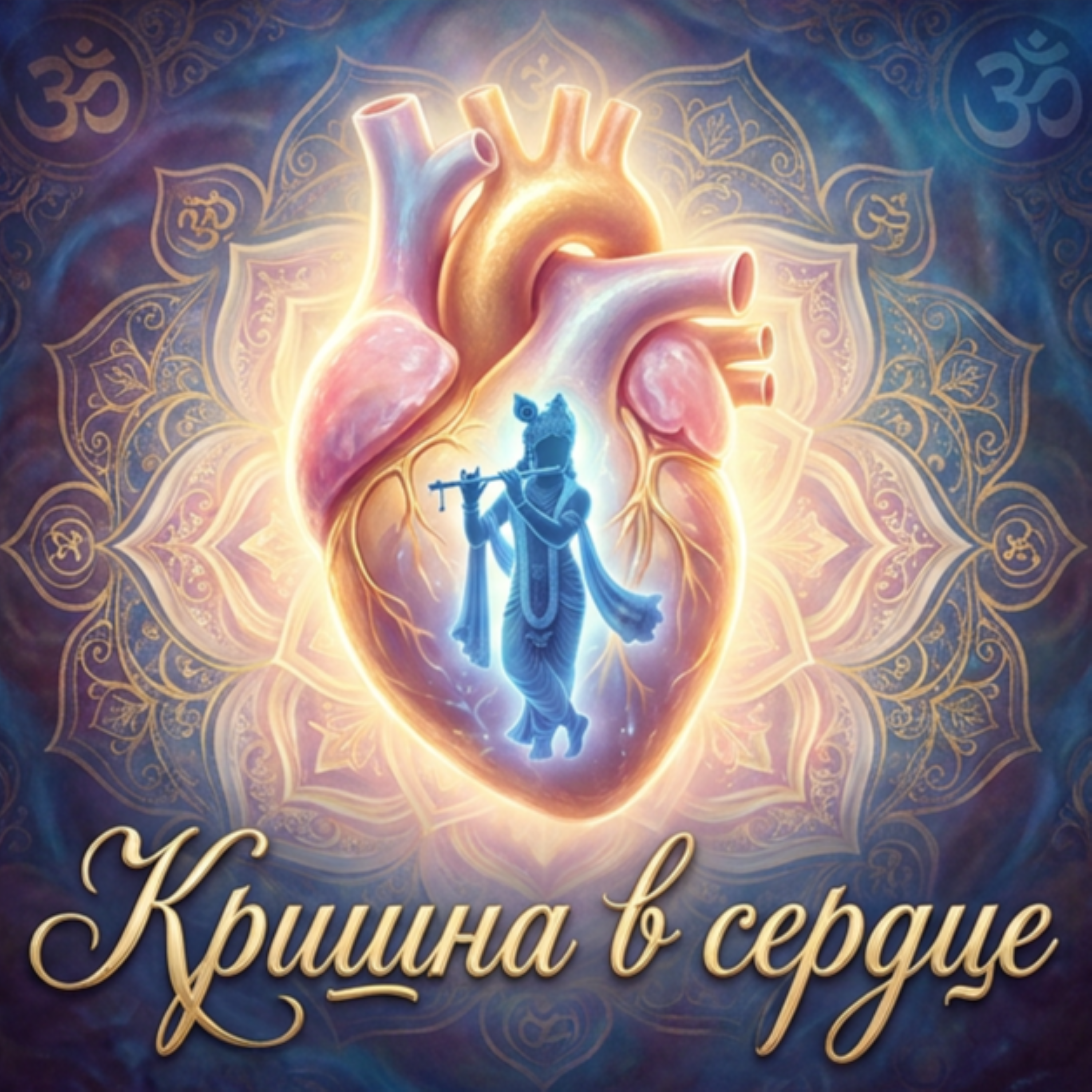 Кришна в сердце — обложка