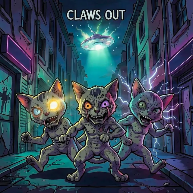 Aspecta — Claws out — обложка релиза