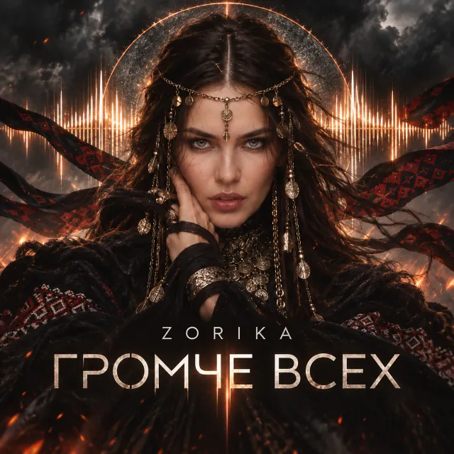 ZORIKA — Громче Всех — обложка релиза