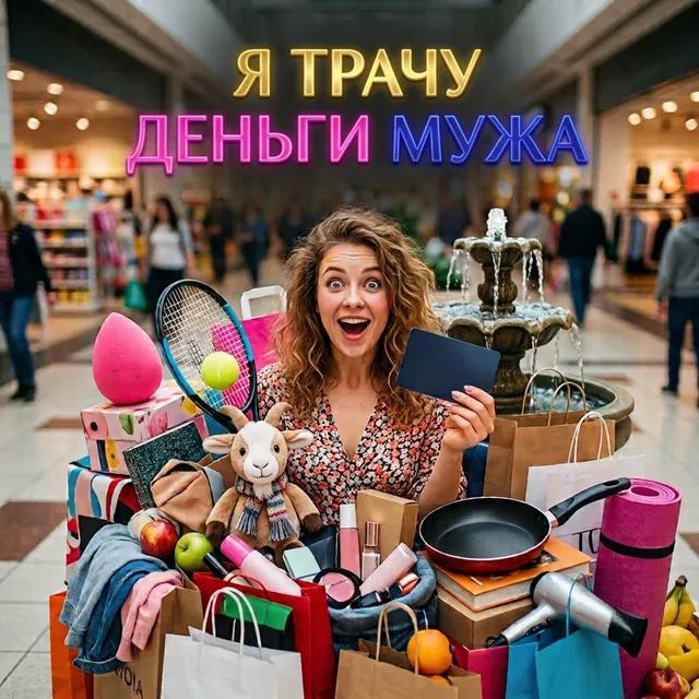 GazLodya — Я ТРАЧУ ДЕНЬГИ МУЖА — обложка релиза