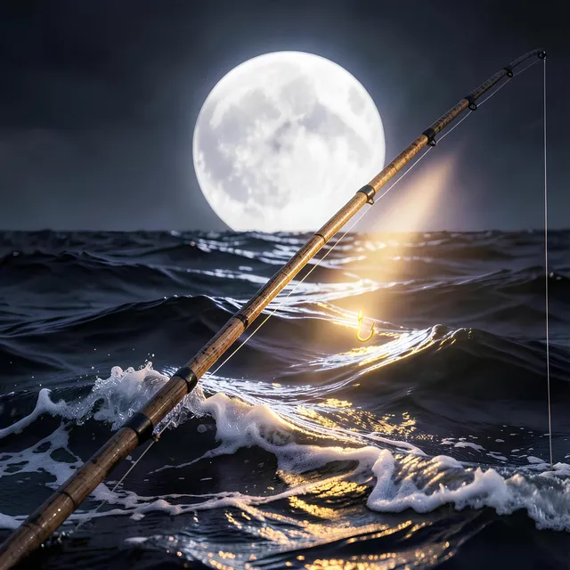 Dreamia — Fishing In The Night — обложка релиза