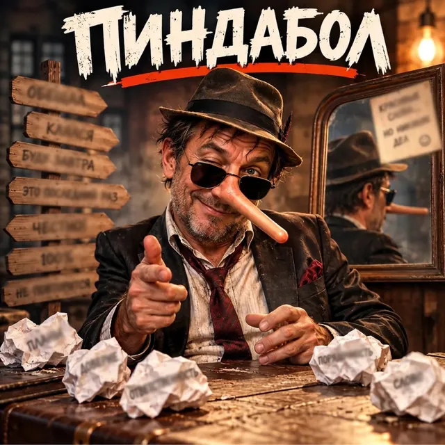 Андрей Алякин — ПИНДАБОЛ — обложка релиза