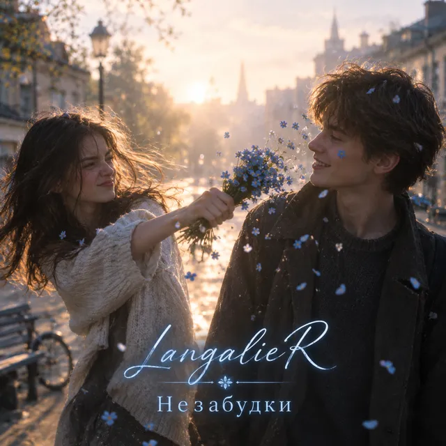 Langalier — Незабудки — обложка релиза