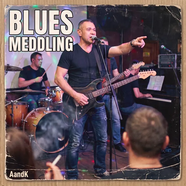 AandK — BLUES MEDDLING — обложка релиза