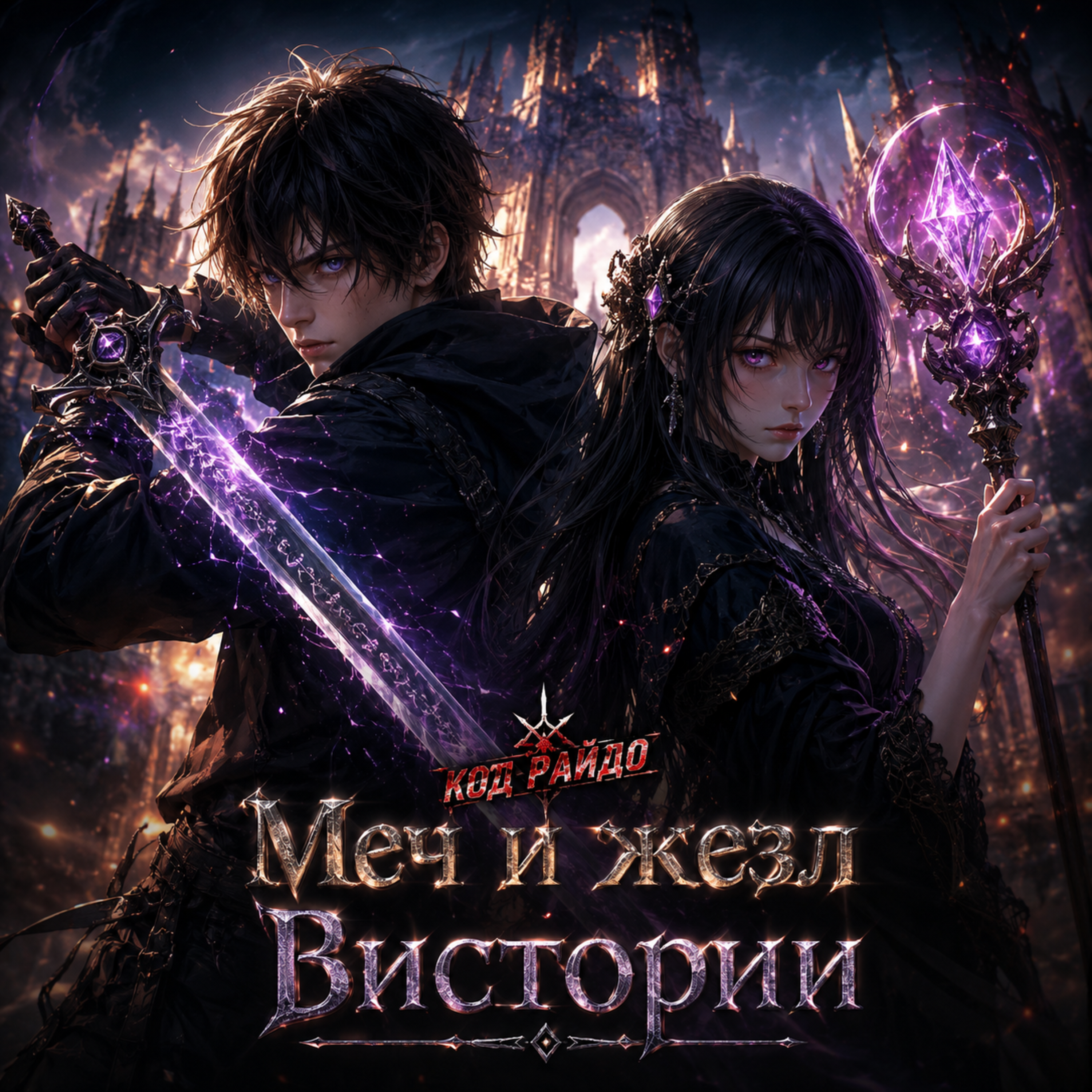 Меч и жезл Вистории — обложка