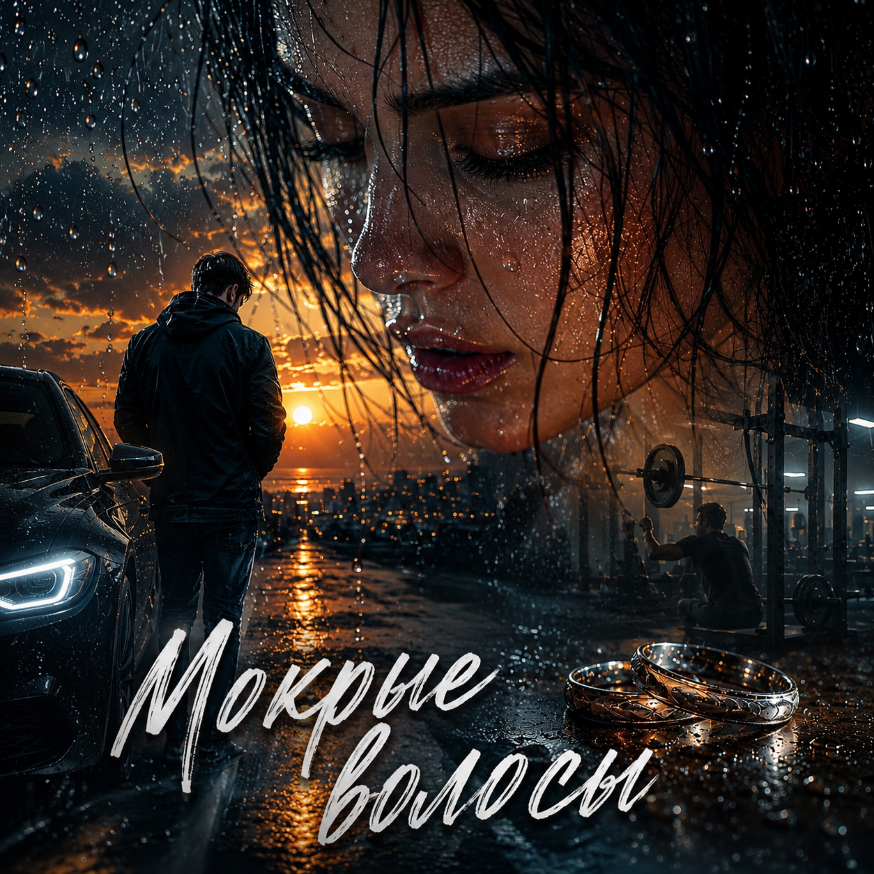 Мокрые волосы — обложка