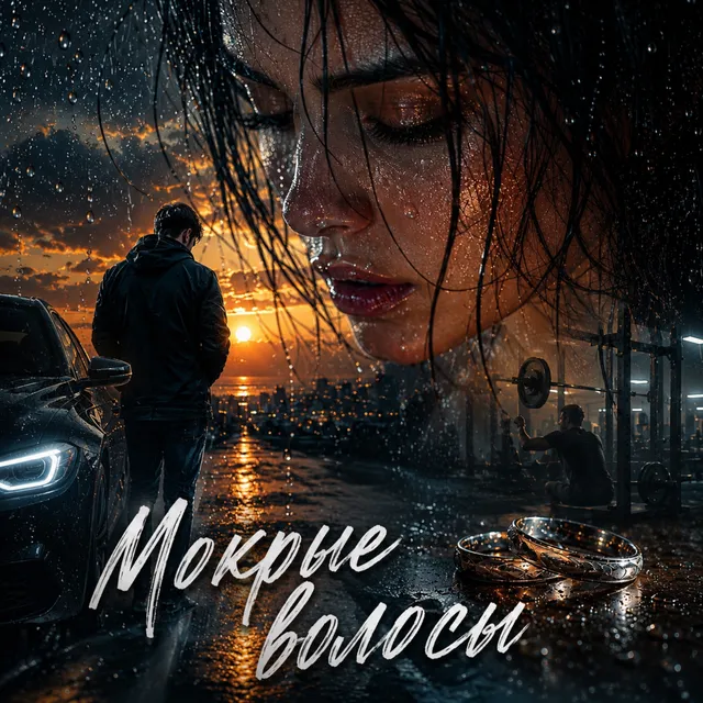 BOGI — Мокрые волосы — обложка релиза