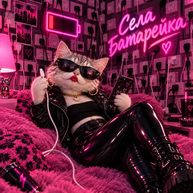 DarkMilk — Села батарейка — обложка релиза