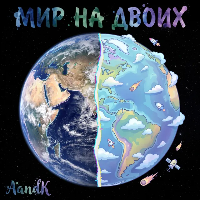 AandK — Мир на двоих — обложка релиза