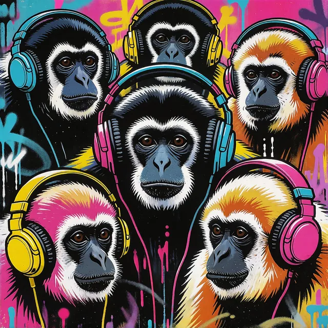 MuzGibbons — На рифмовойне — обложка релиза