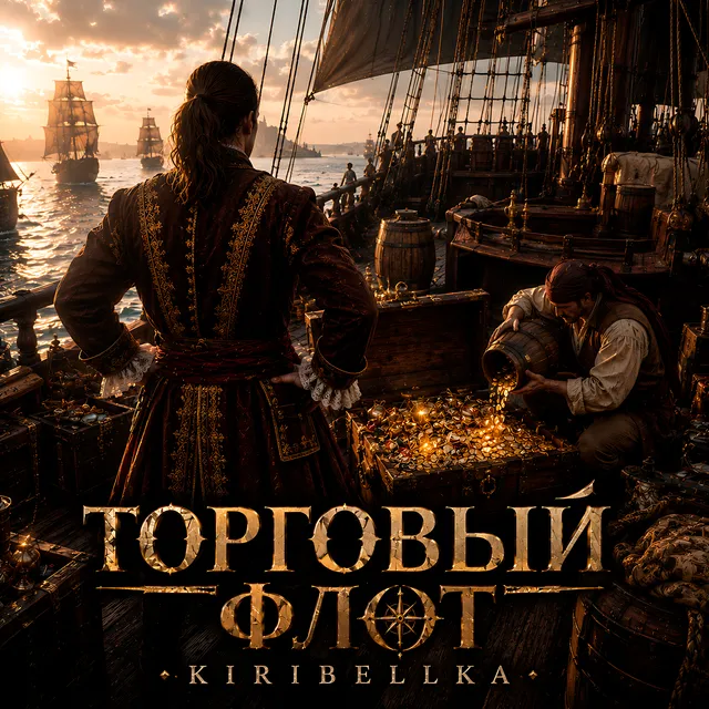 KIRIBELLKA — Торговый флот — обложка релиза