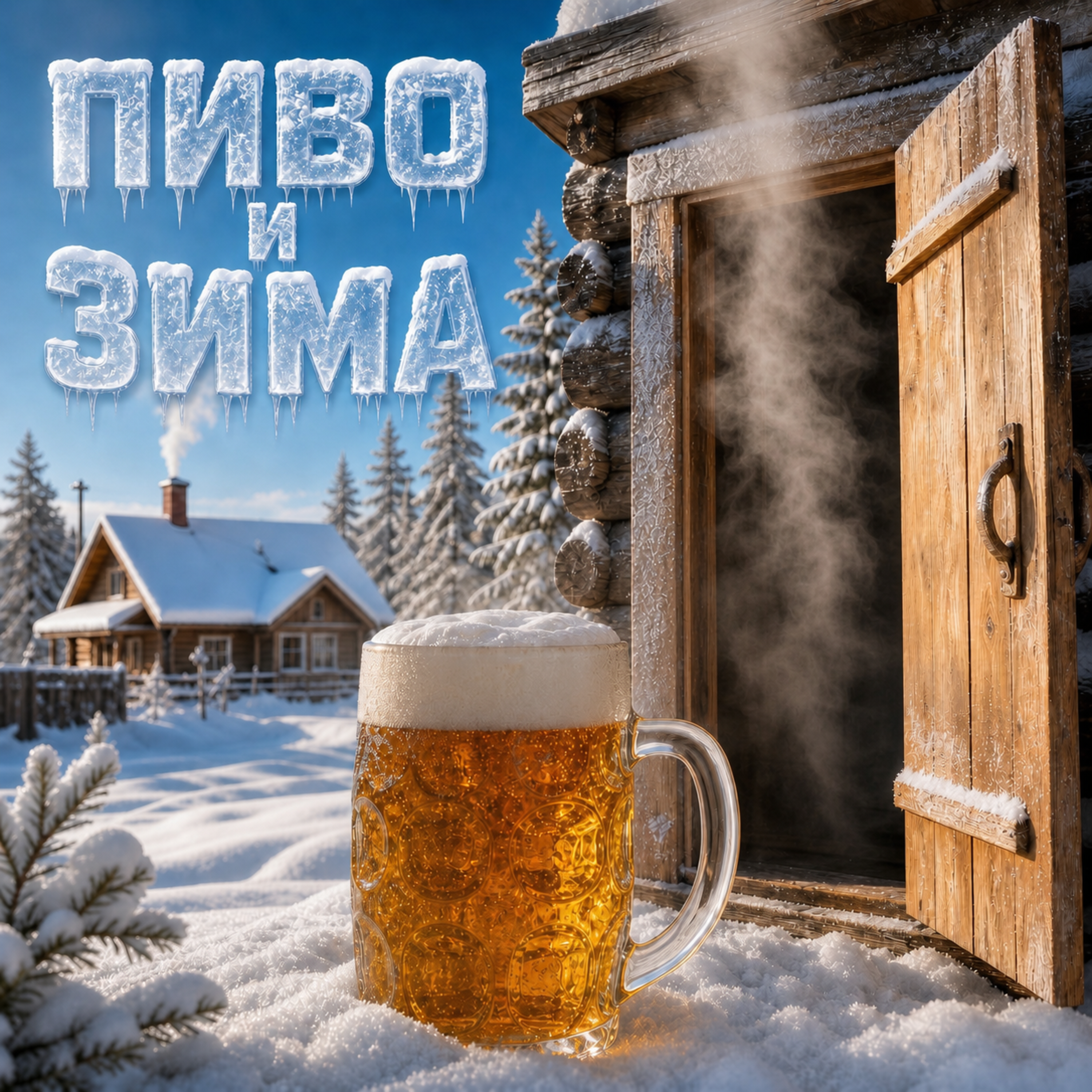 Пиво и зима — обложка