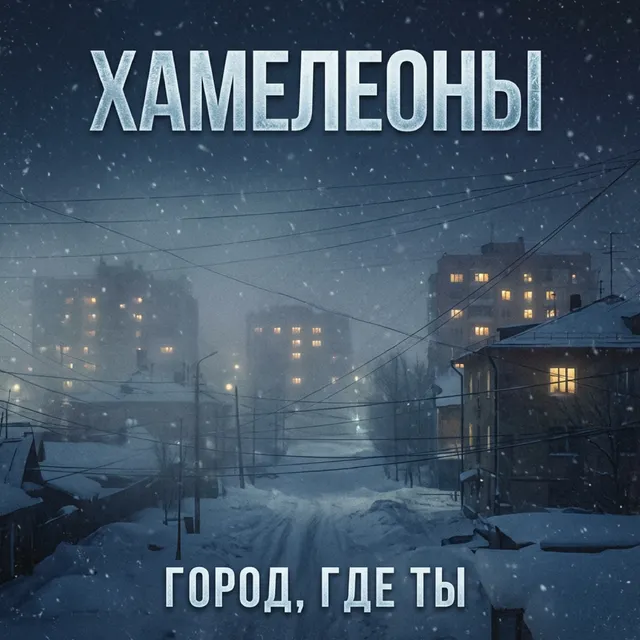 Хамелеоны — Город, где ты — обложка релиза