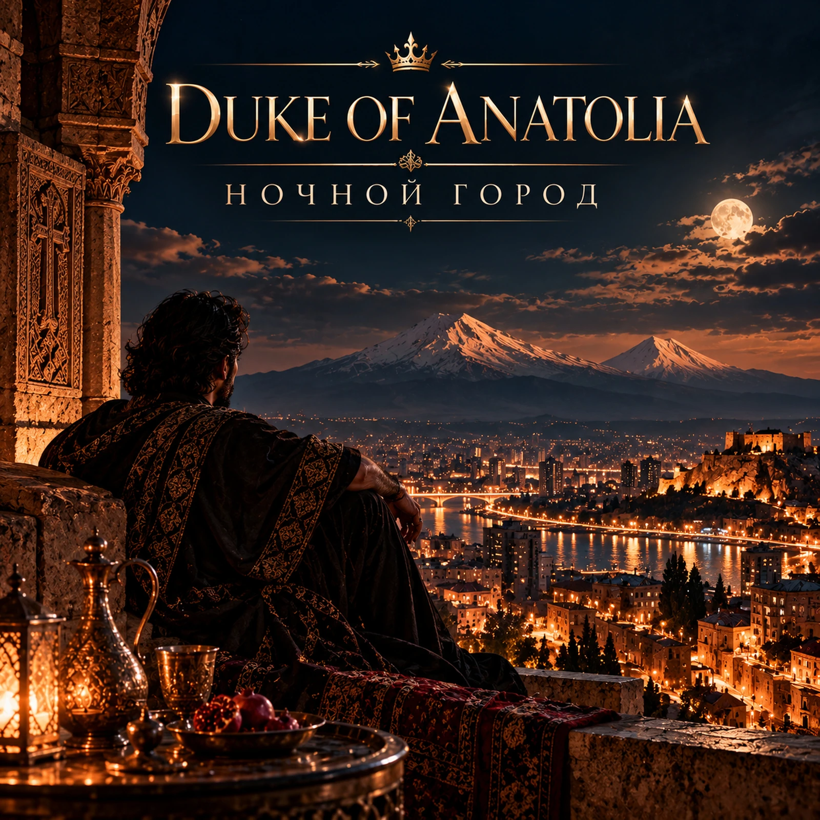 Ночной город — обложка