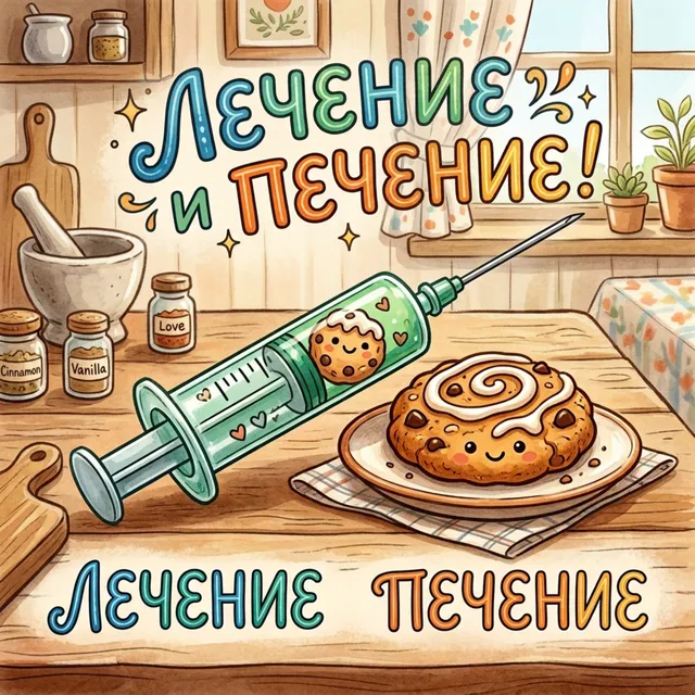 DSK — Лечение Печение — обложка релиза