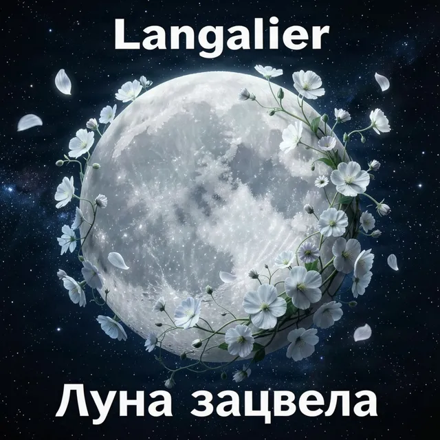 Langalier — Луна зацвела — обложка релиза